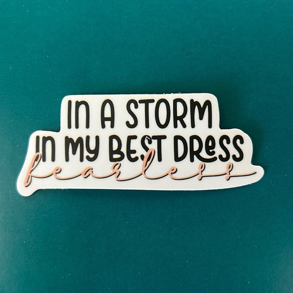 ⚪️Taylor Swift “Fearless” Vinyl Sticker - Picture 1 of 1